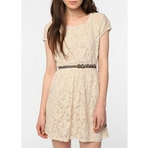 UO pink lace dress